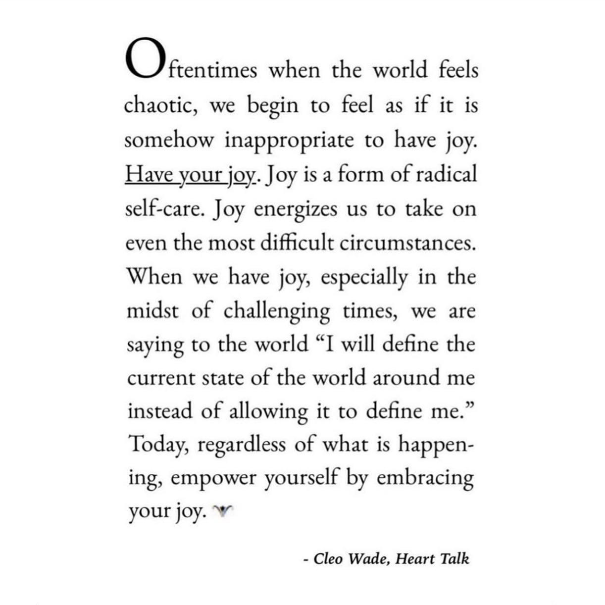 image  1 cleo wade - Joyful Joyful
