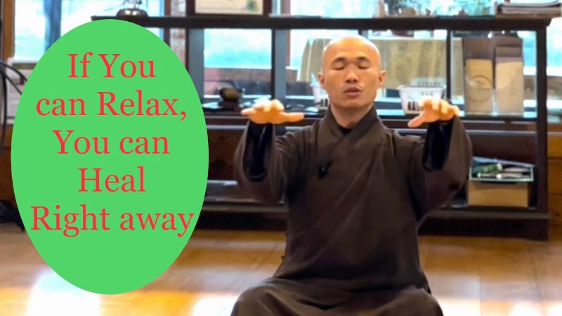 If You Can Relax Your Body And Mind You Can Heal Right Away : Qigong For Beginners